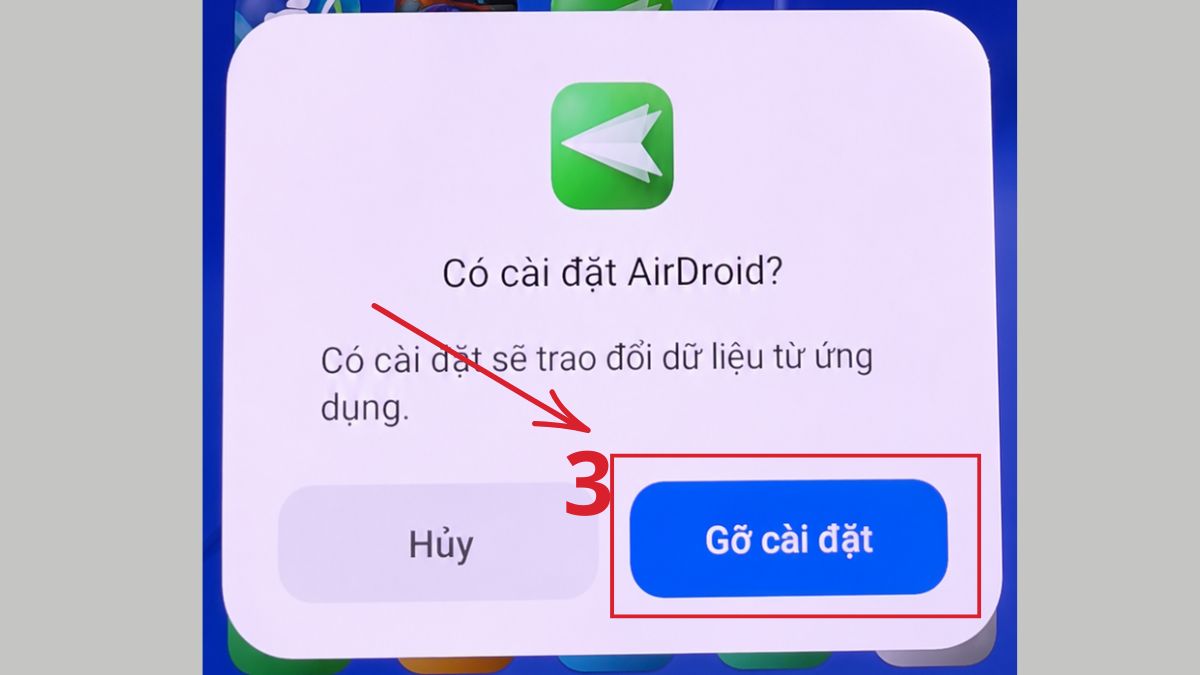 Gỡ ứng dụng lạ hoặc ứng dụng mới cài gần đây bước 3