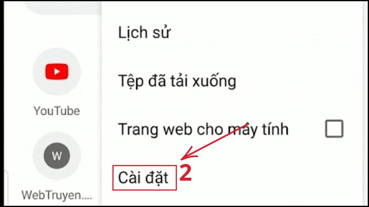 Tắt thông báo quảng cáo từ Chrome bước 2