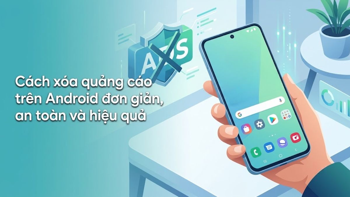 Cách xóa quảng cáo trên Android đơn giản, an toàn hiệu quả