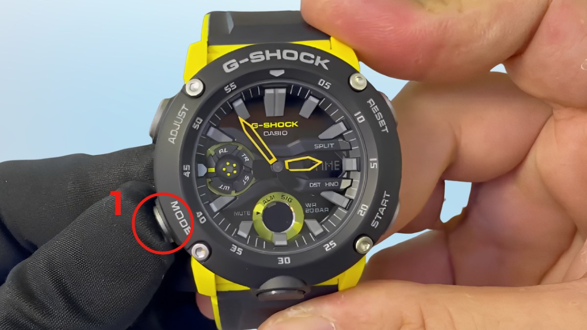 Cách cài đặt báo thức trên đồng hồ đeo tay điện tử 5 nút