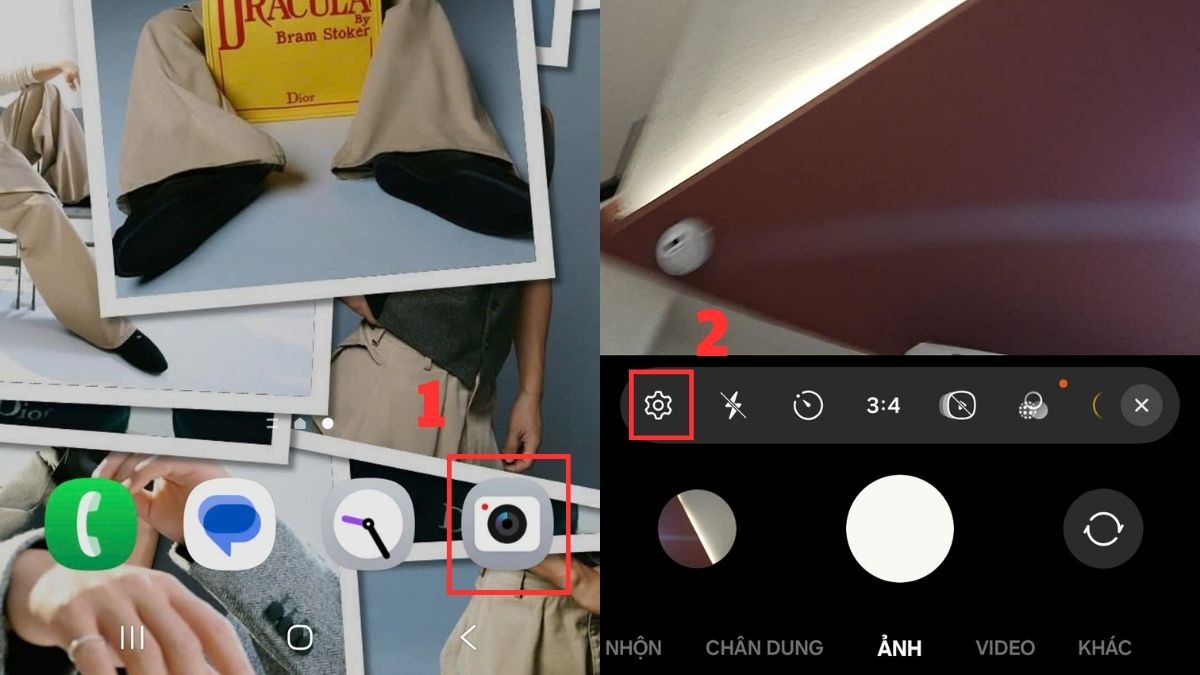 Hướng dẫn cách cài đặt máy ảnh Android bước 1