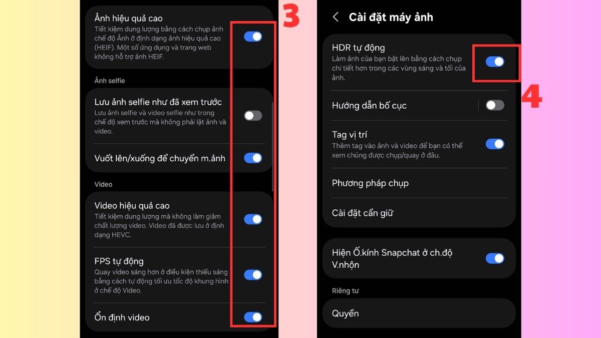 Hướng dẫn cách cài đặt máy ảnh Android bước 2