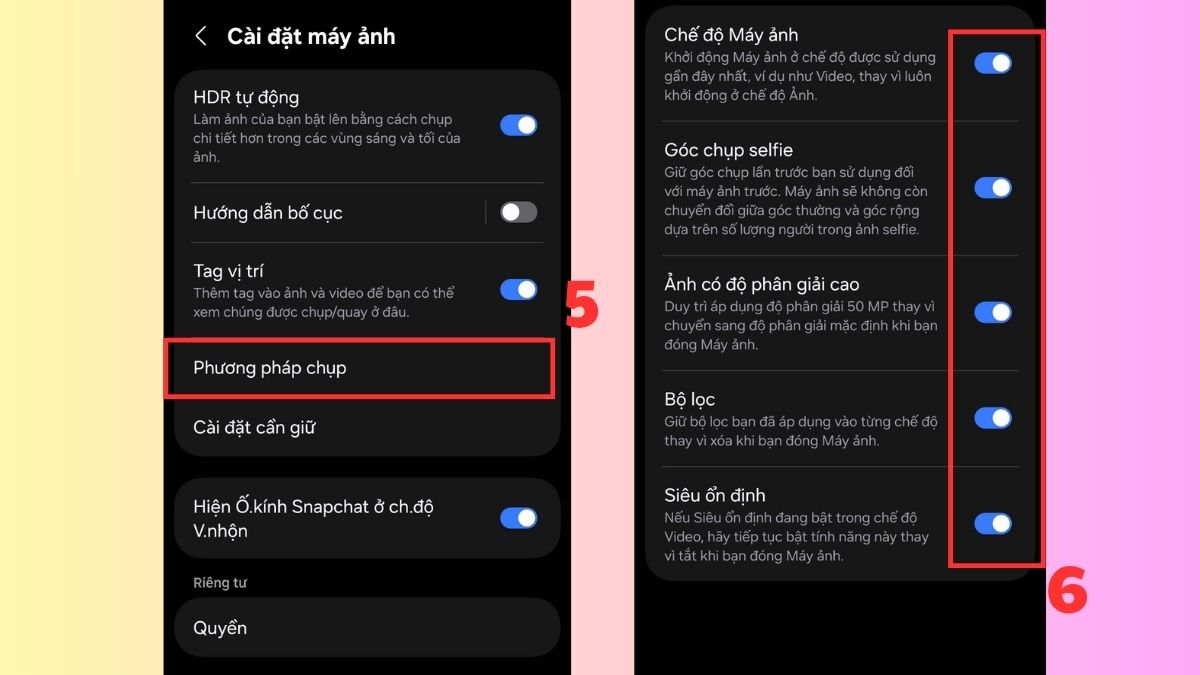Hướng dẫn cách cài đặt máy ảnh Android bước 3