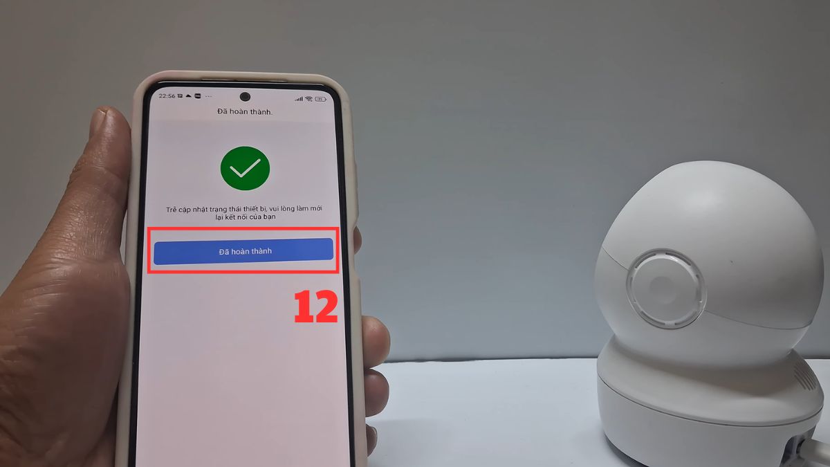 Các bước khắc phục lỗi camera EZVIZ bị ngoại tuyến tại nhà bước 10
