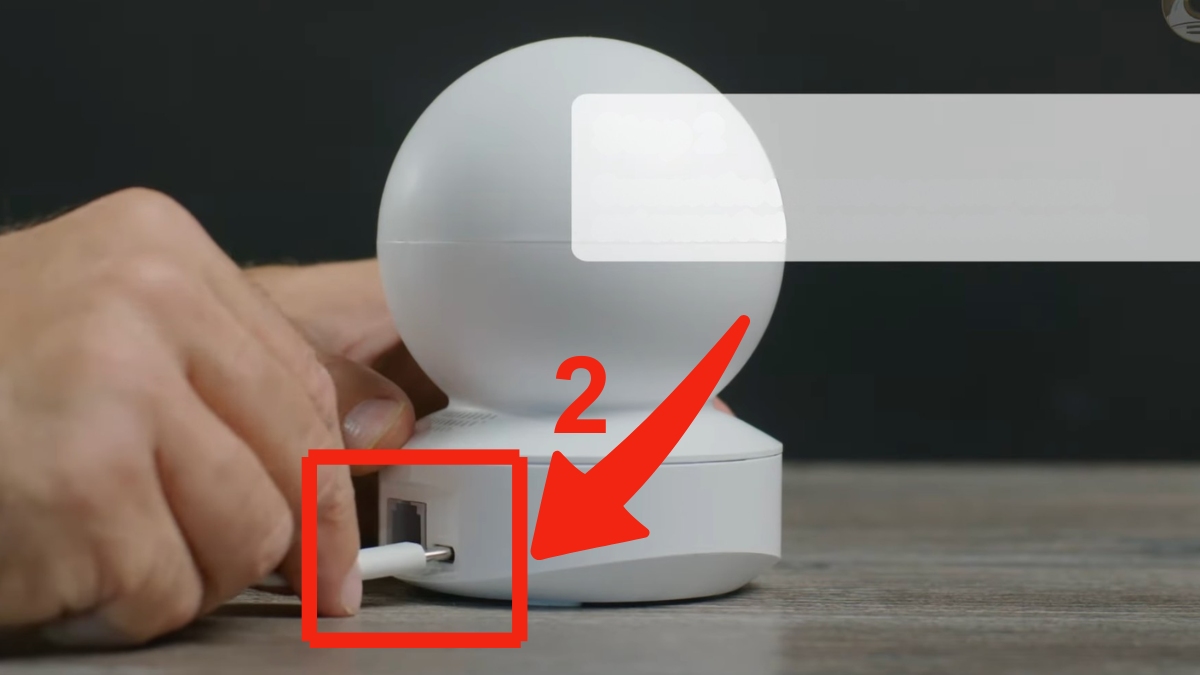 Cách khắc phục lỗi không reset được camera EZVIZ bước 2
