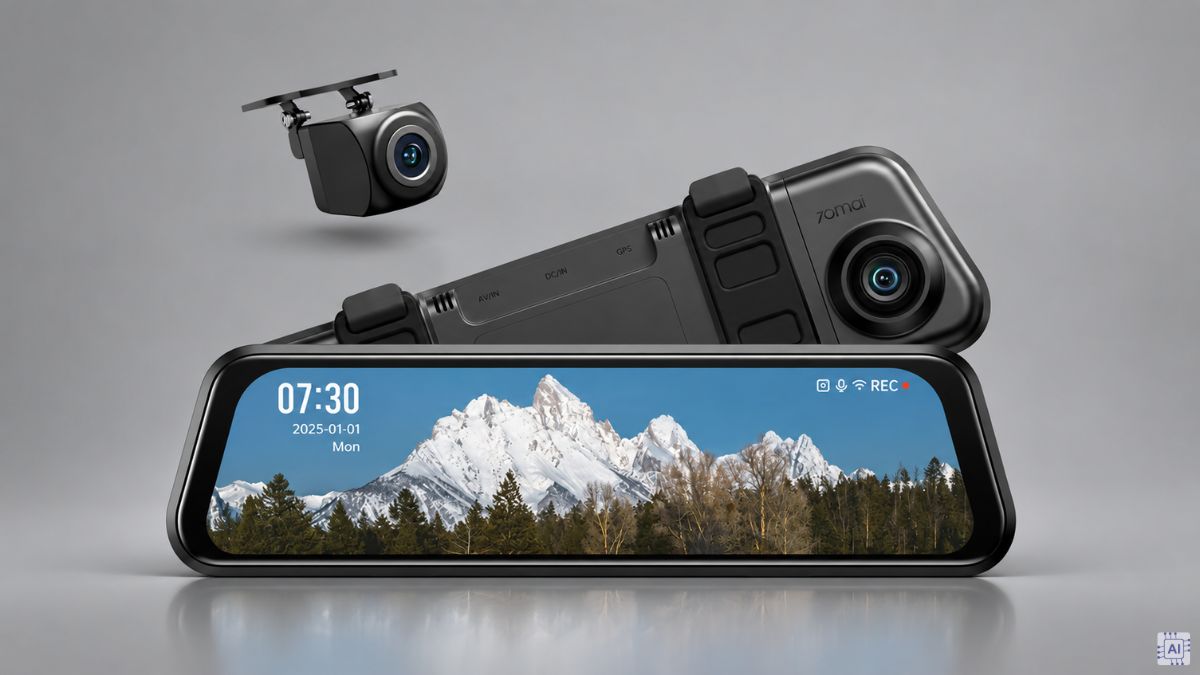 Camera hành trình gương 70mai S410