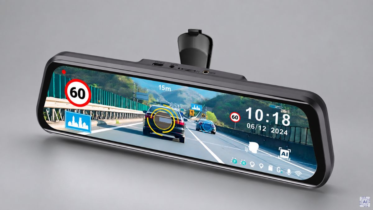 Camera hành trình gương Utour C3