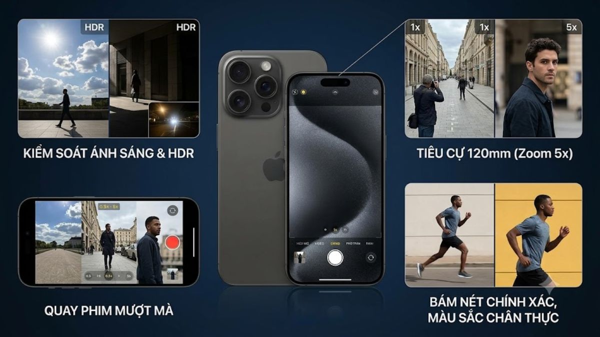 Đánh giá camera iPhone 15 Pro Max thực tế từ nhiếp ảnh gia