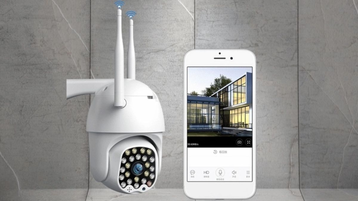 Camera IP ngoài trời 360 độ 3MP Yoosee D7C