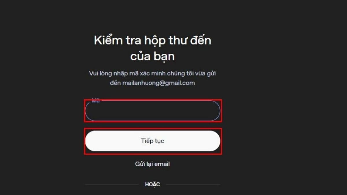 Các bước tạo tài khoản Chat GPT mới bước 4