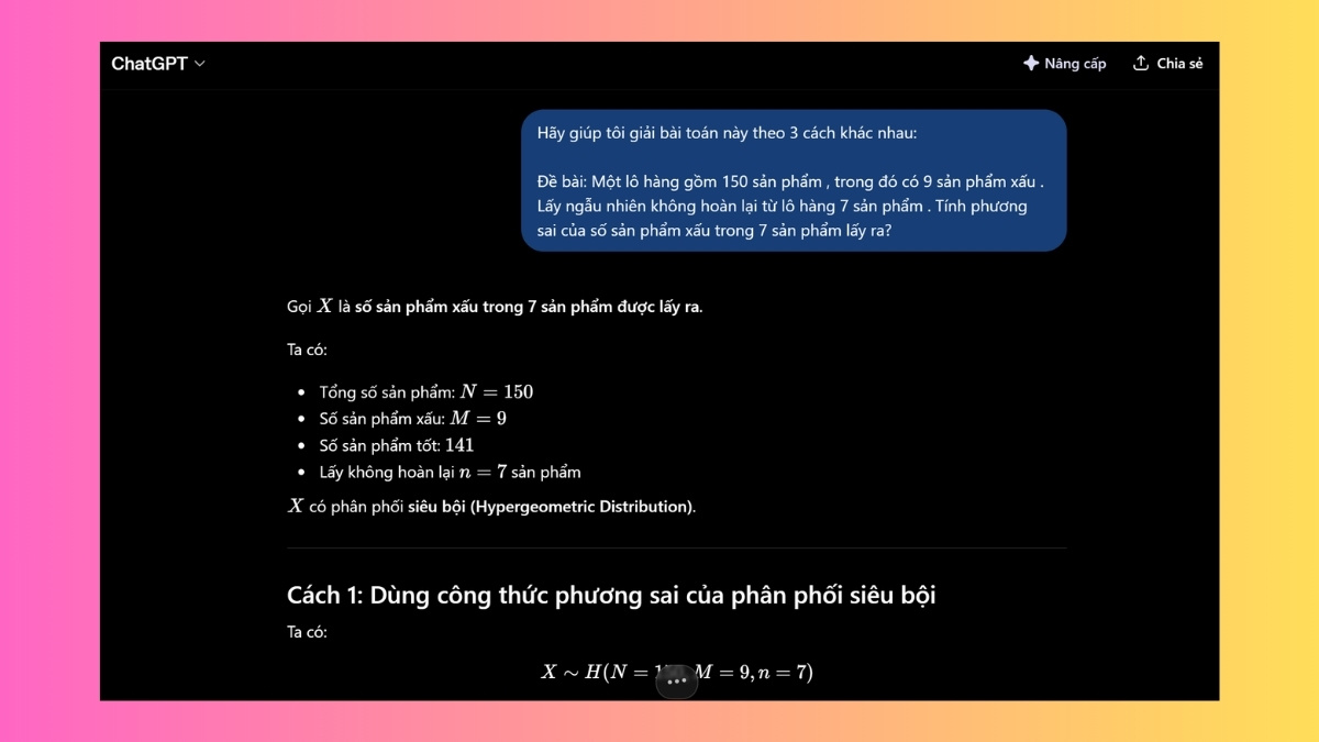 Cách kiểm tra lời giải toán của ChatGPT trước khi sử dụng