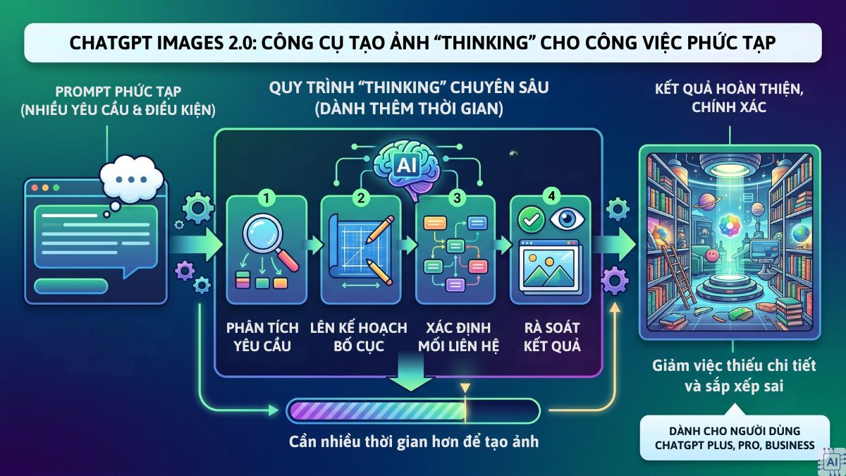 Chế độ thinking trên ChatGPT Images 2.0