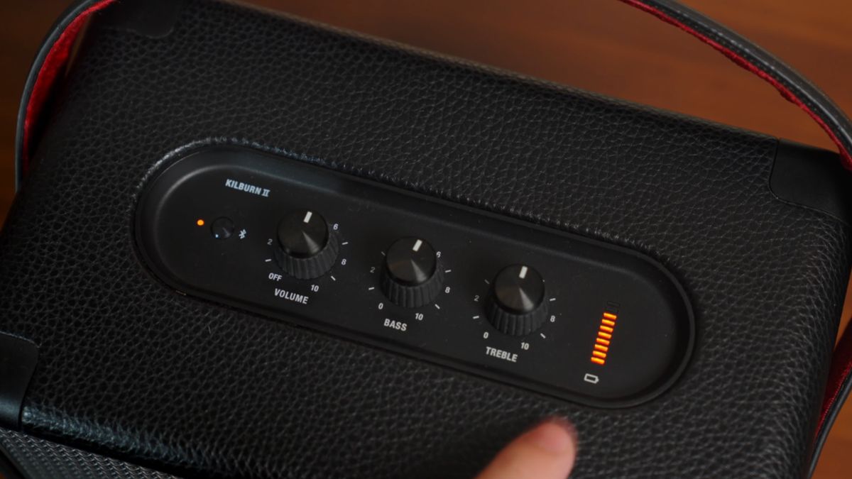 Chỉnh EQ trên loa Marshall Kilburn II