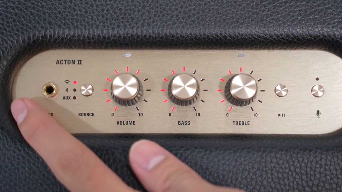 Chỉnh EQ trên loa Marshall Acton II