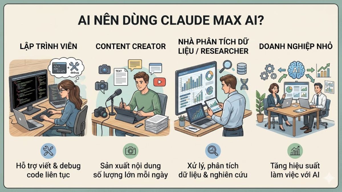 Ai nên dùng Claude Max AI