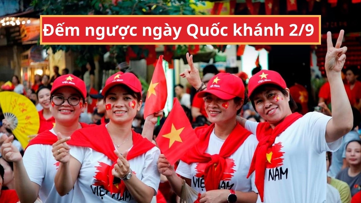 Còn bao nhiêu ngày nữa tới lễ Quốc khánh 2/9?