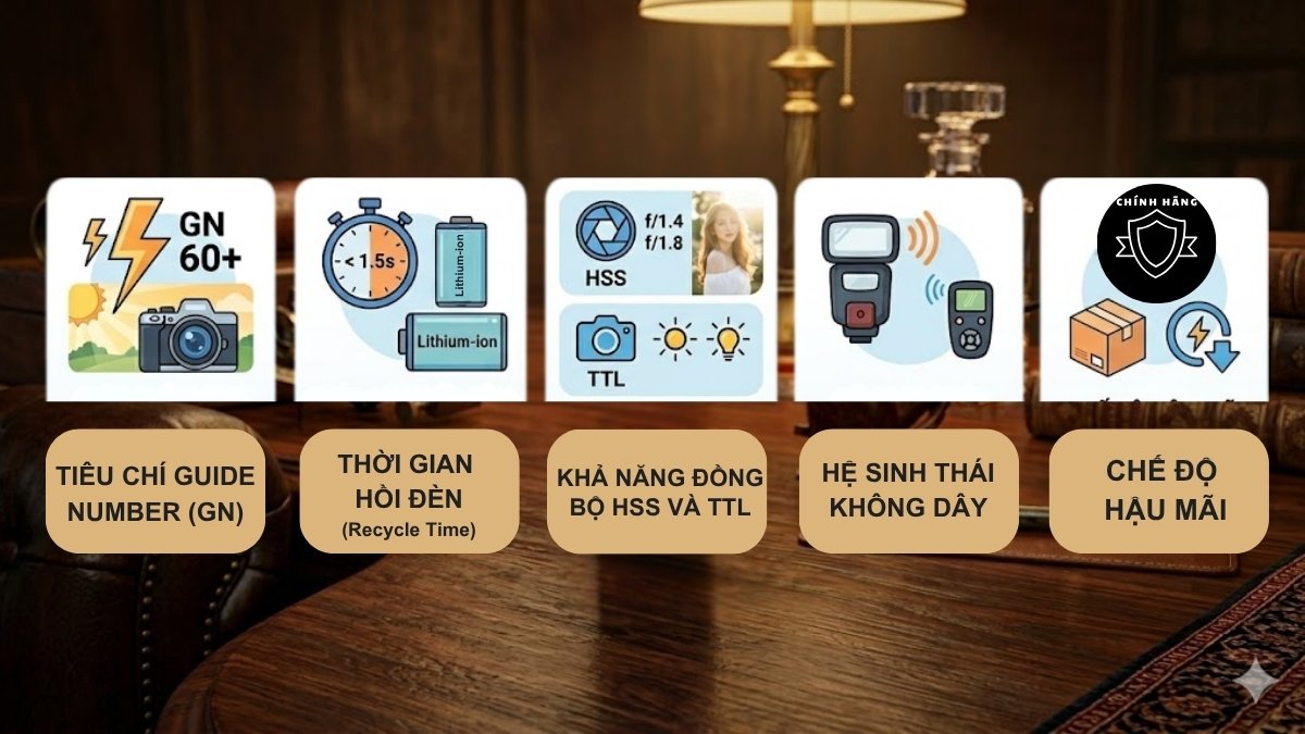 Cách chọn đèn flash cho máy ảnh phù hợp với nhu cầu