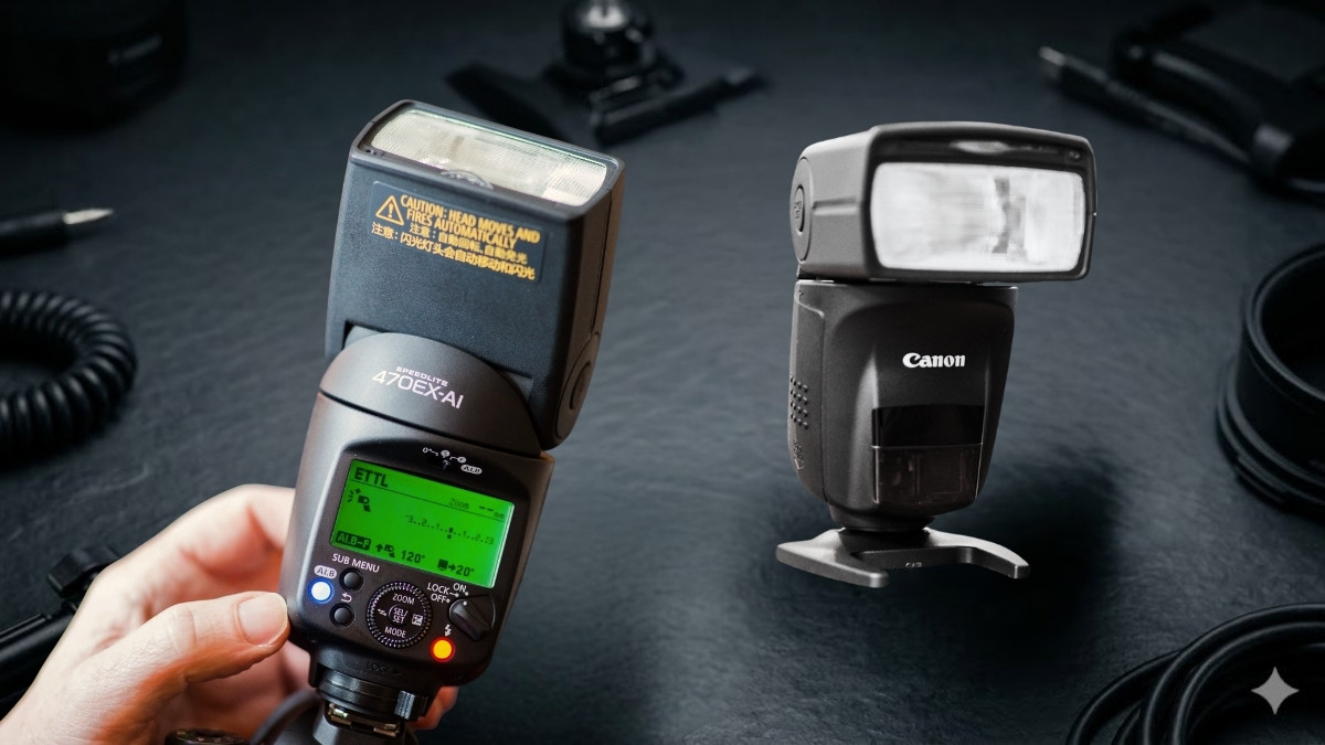 Đèn flash máy ảnh Canon Speedlite 470EX-AI