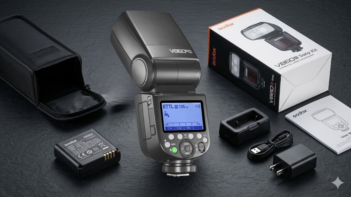 Đèn flash máy ảnh Godox V860III