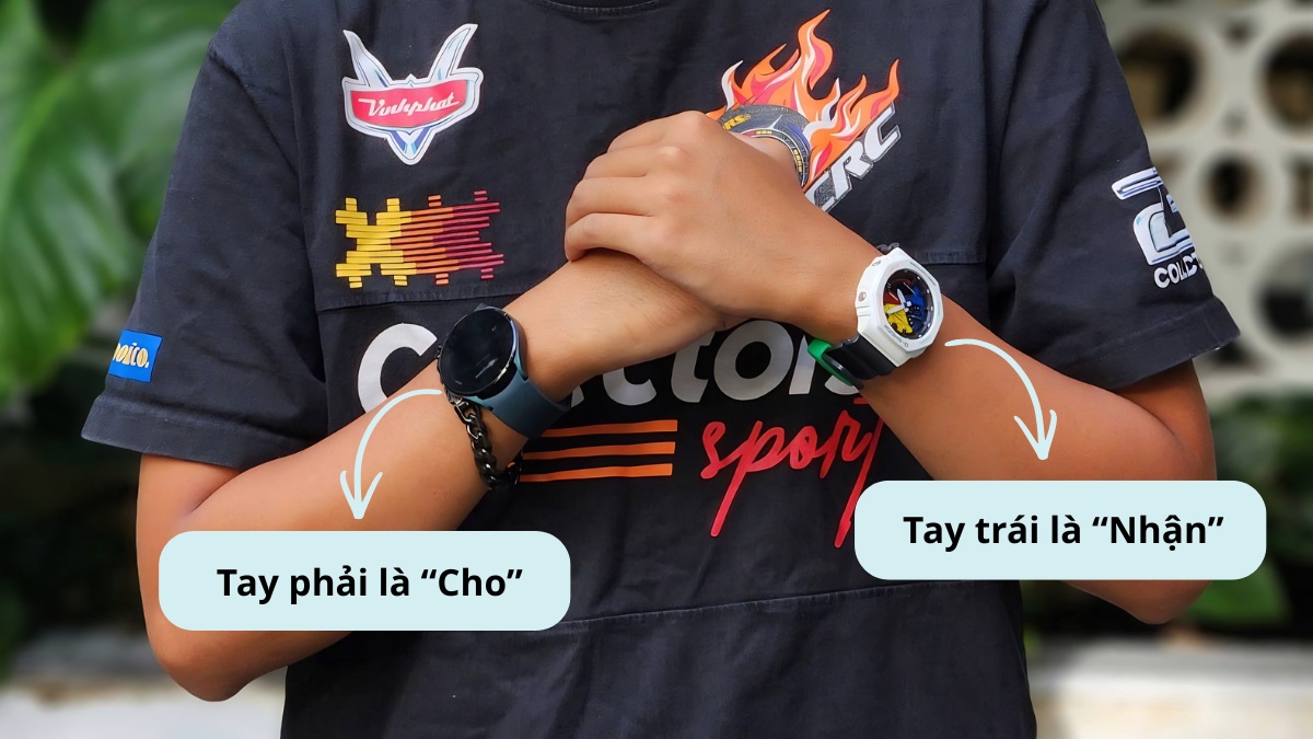 Đeo đồng hồ tay nào hợp phong thủy