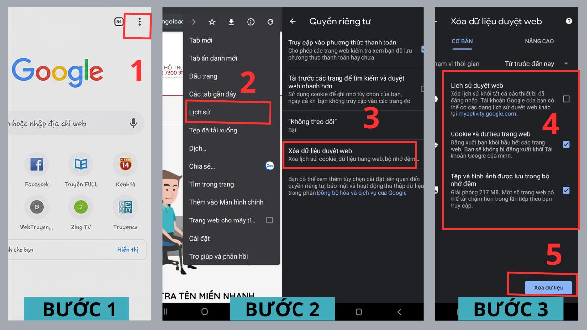 Hướng dẫn xử lý điện thoại android bị quảng cáo liên tục bước 4