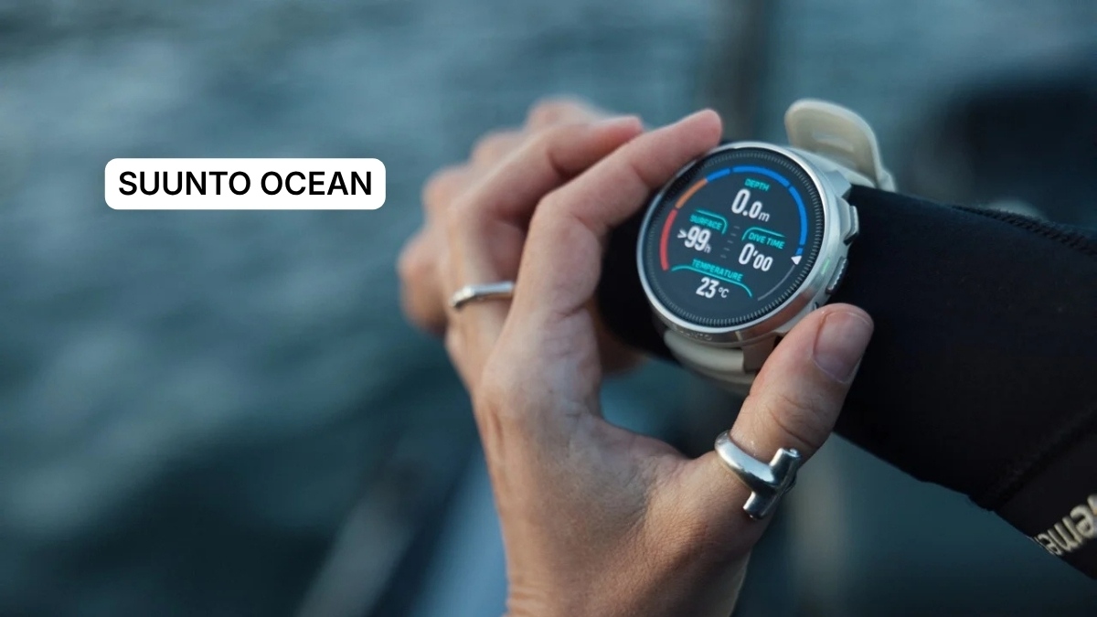 Đồng hồ thông minh bơi lội Suunto Ocean