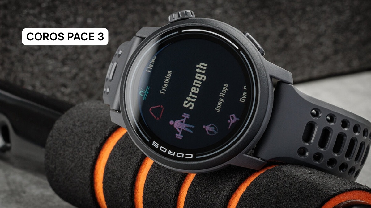 Đồng hồ thông minh bơi lội Coros Pace 3
