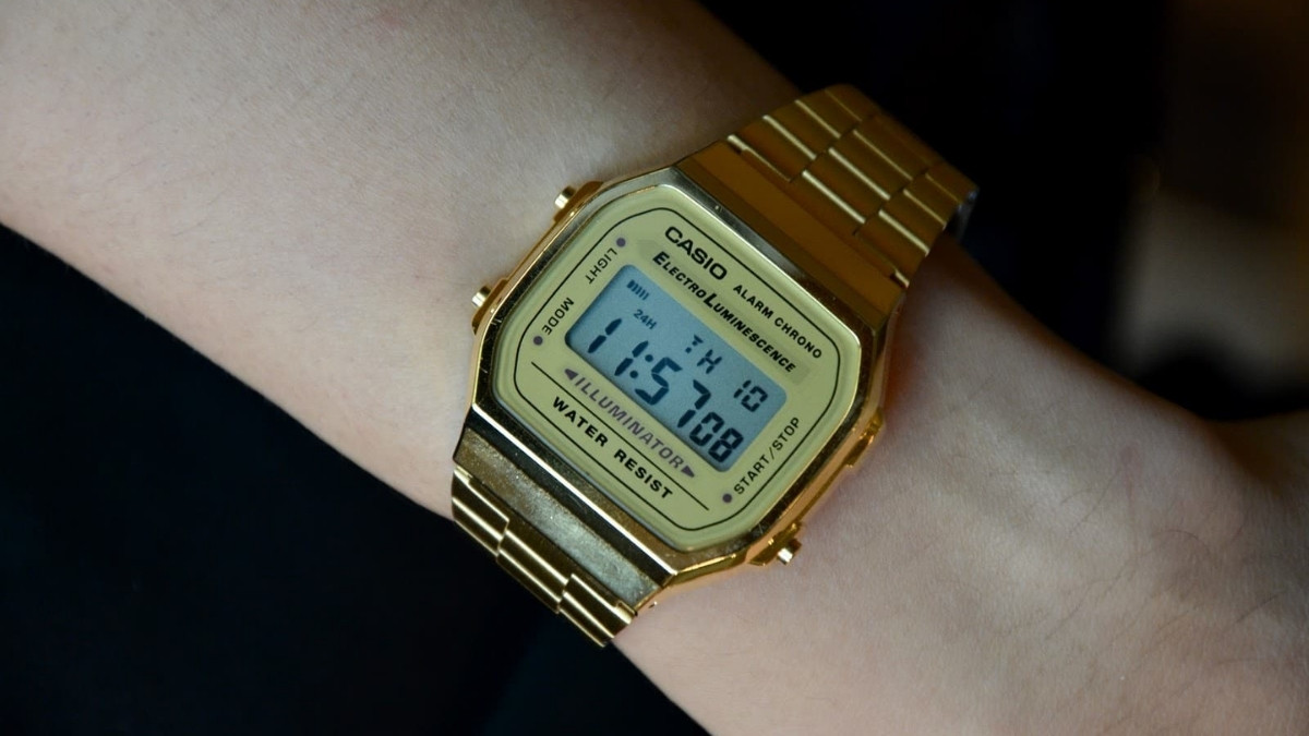 đồng hồ cho cổ tay nhỏ Casio
