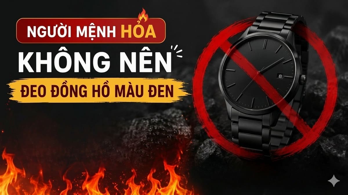 Những màu sắc mà người mệnh Hỏa cần tránh