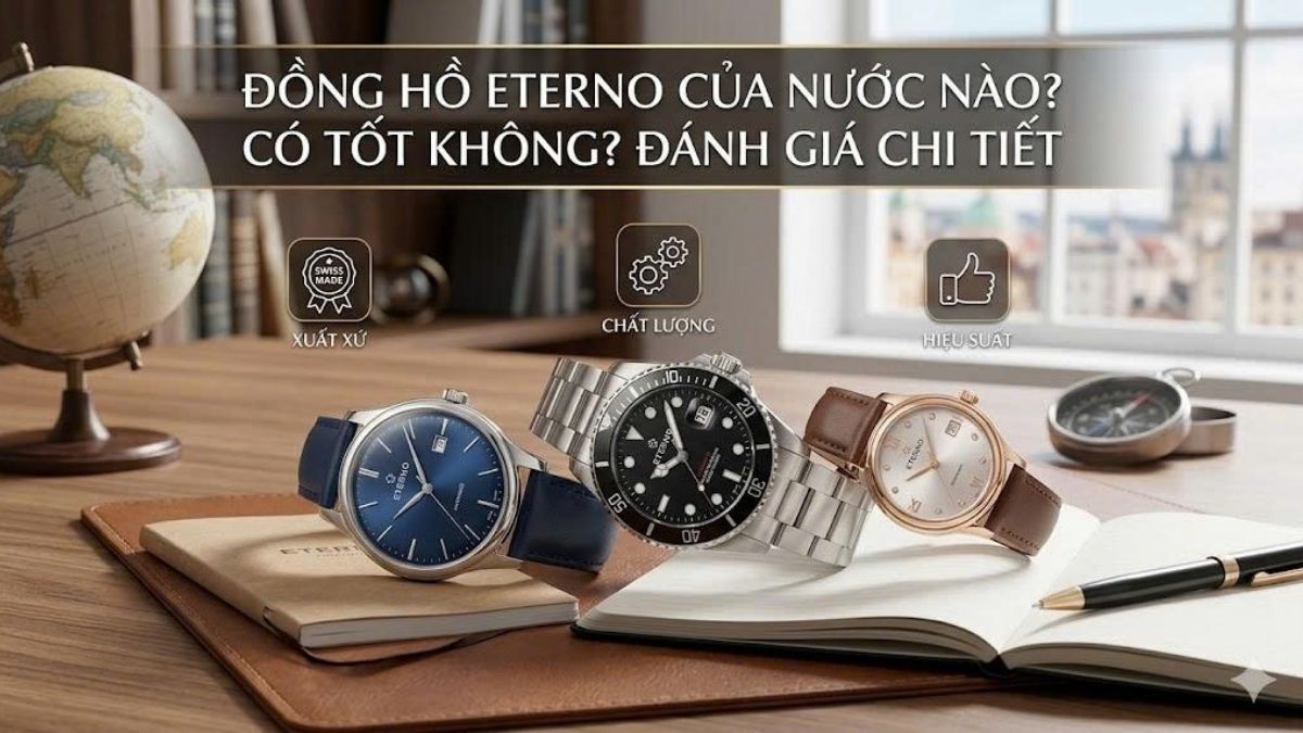 Đồng hồ Eterno của nước nào? Có tốt không? Đánh giá chi tiết