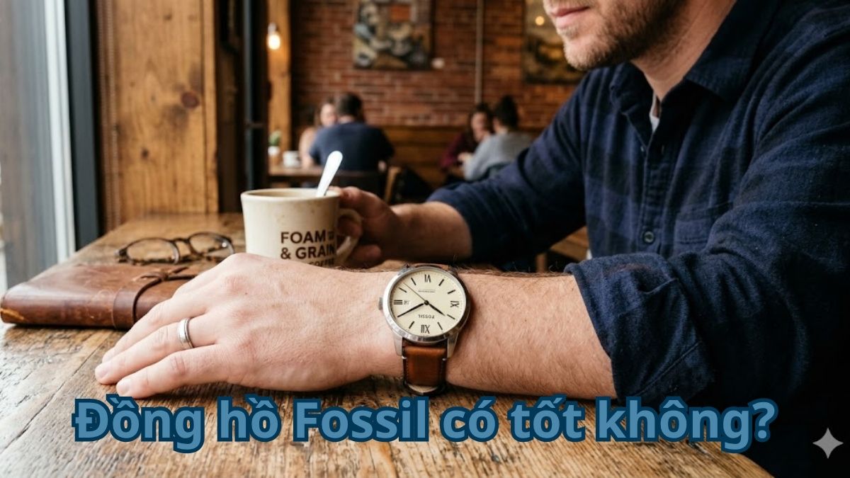 Đồng hồ Fossil có tốt không? Đánh giá chi tiết từ A-Z trước khi mua