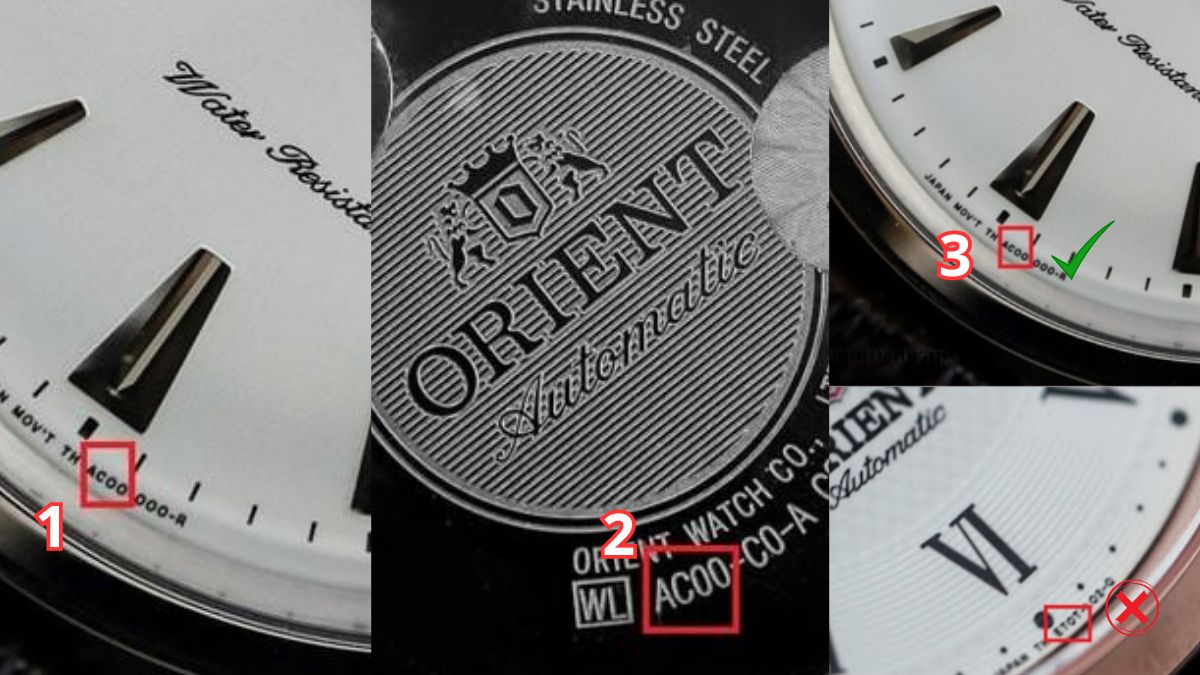 Cách check đồng hồ Orient chính hãng để tránh mất tiền oan