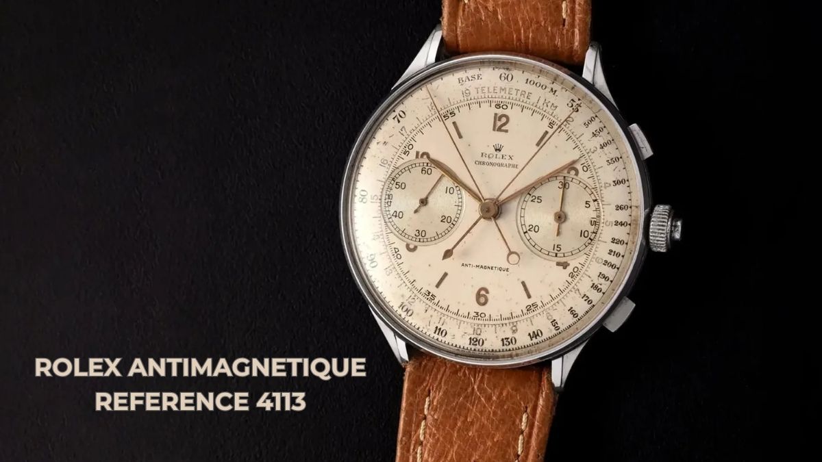 Rolex Antimagnetique Reference 4113 