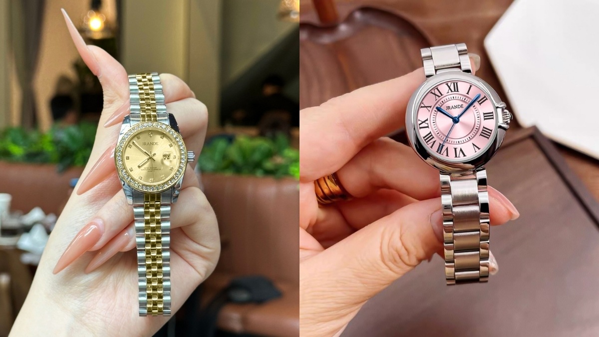 Đồng Hồ VADO Mặt Tròn Dây Kim Loại 