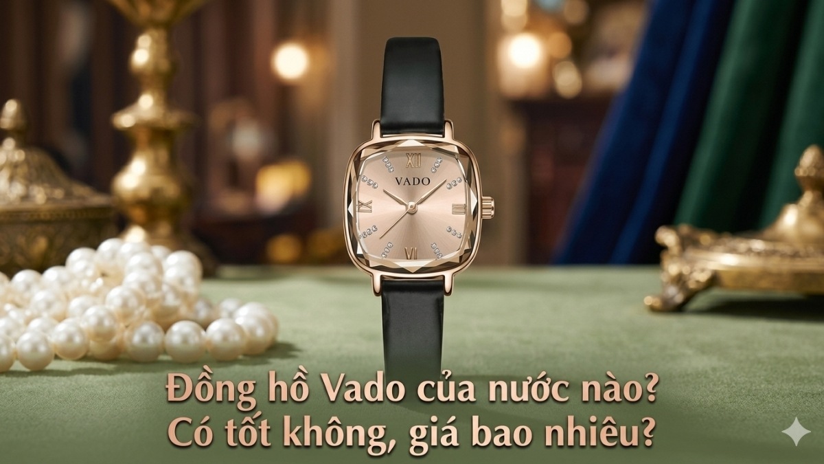 Đồng hồ Vado của nước nào? Có tốt không, giá bao nhiêu?