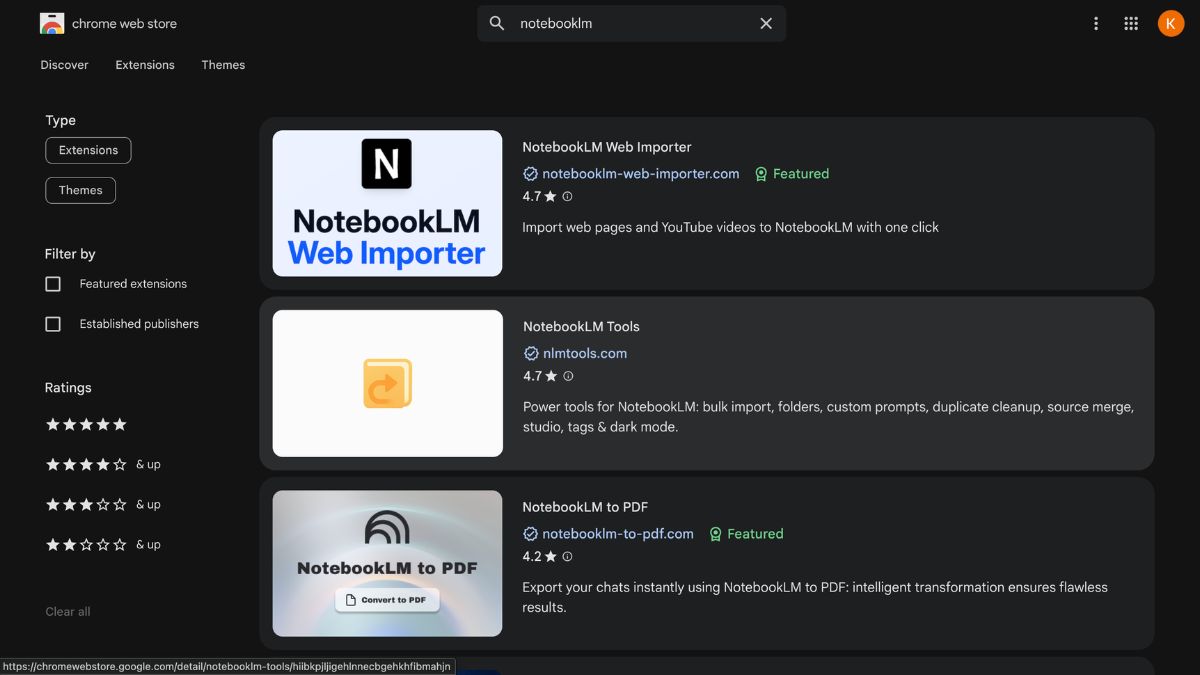 Chrome Extensions cho NotebookLM là gì