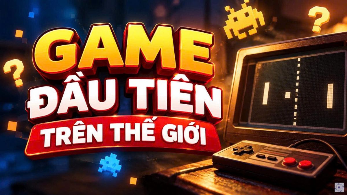 Game đầu tiên trên thế giới ra đời như thế nào?