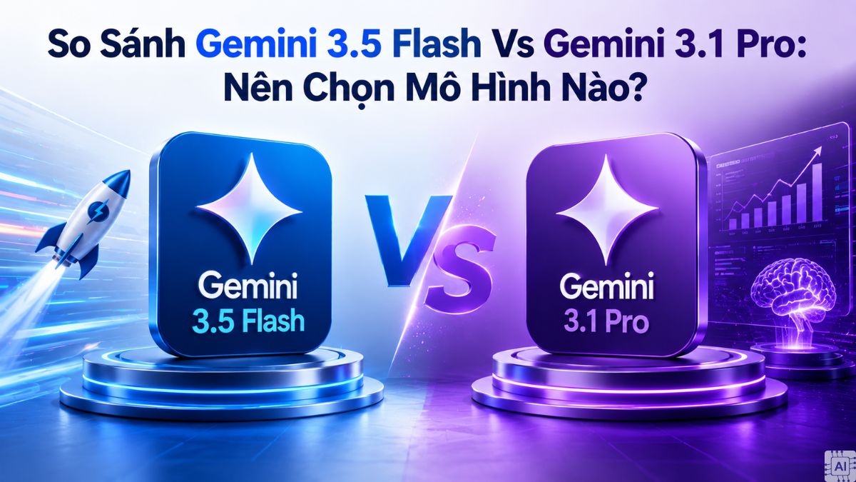 So Sánh Gemini 3.5 Flash Vs Gemini 3.1 Pro: Nên Chọn Mô Hình Nào?