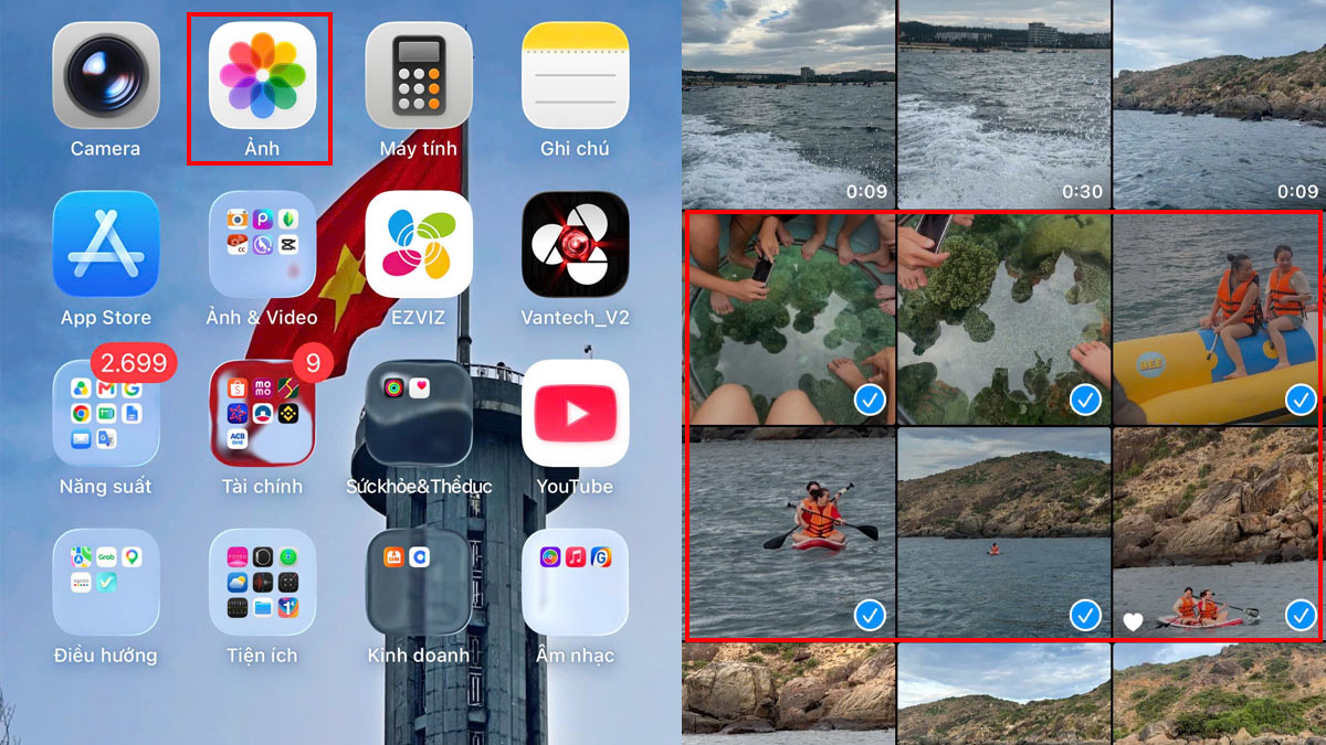 Cách ghép nhạc vào ảnh và video iPhone không dùng app