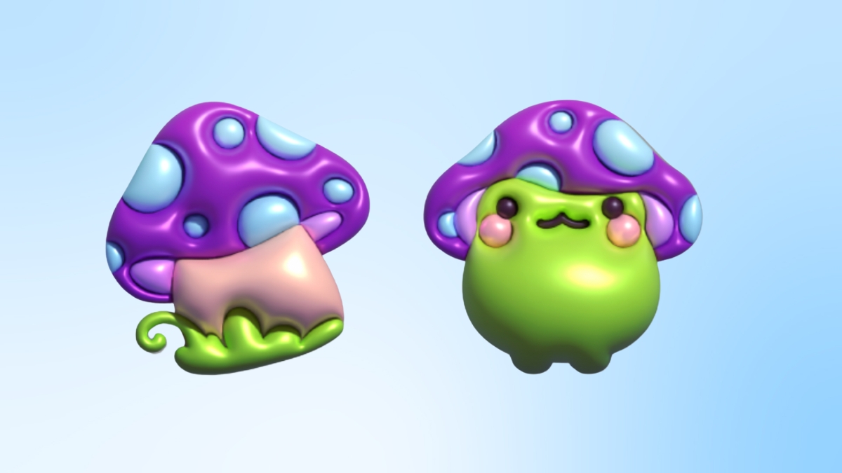 Hiệu ứng con trỏ cực đẹp 3d hình nấm