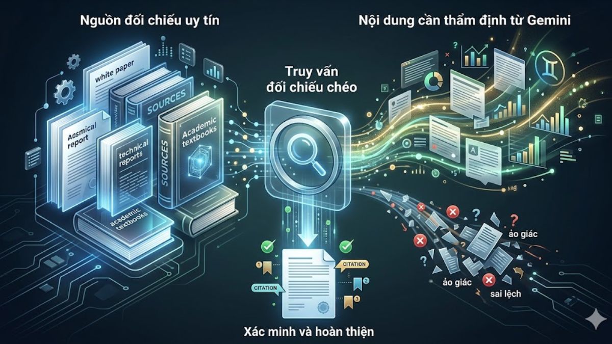 Biến NotebookLM thành bộ lọc sự thật cho các nội dung từ Gemini