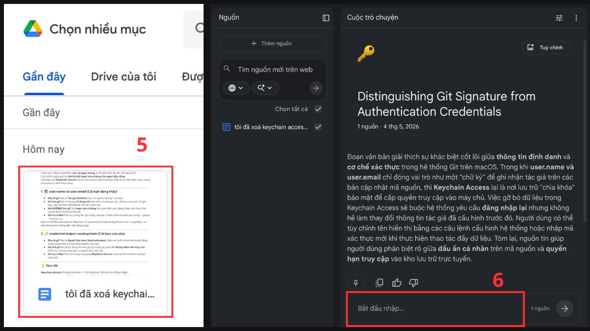 Cách xuất dữ liệu từ Gemini trực tiếp sang Google Docs bước 3