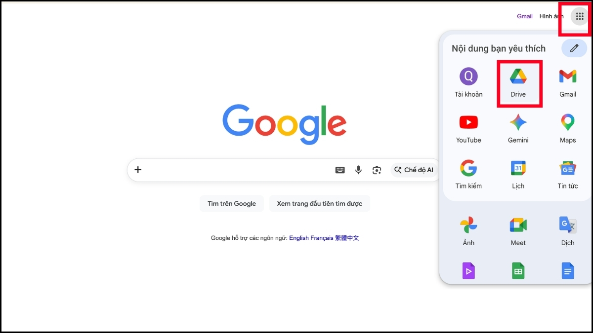 Kết nối điện thoại với máy tính qua Google Drive bước 5