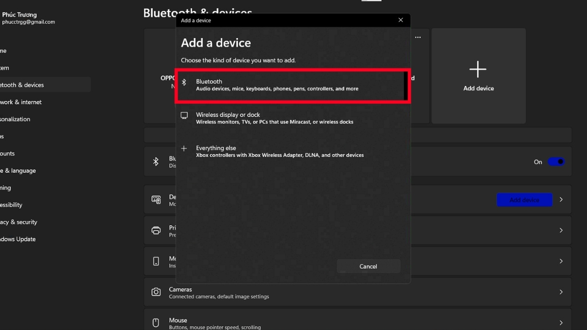 Kết nối điện thoại Android với máy tính qua Bluetooth bước 4