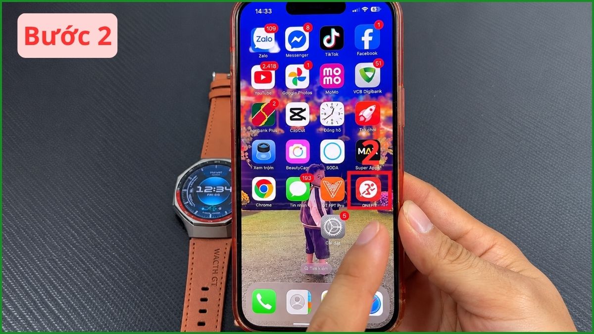 Cách kết nối đồng hồ thông minh khác với iPhone bước 2