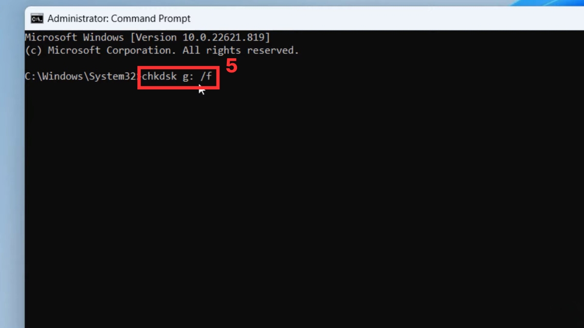 Thẻ nhớ bị lỗi Access Denied hoặc bắt format bước 3