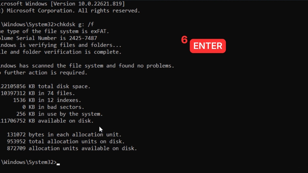 Thẻ nhớ bị lỗi Access Denied hoặc bắt format bước 4