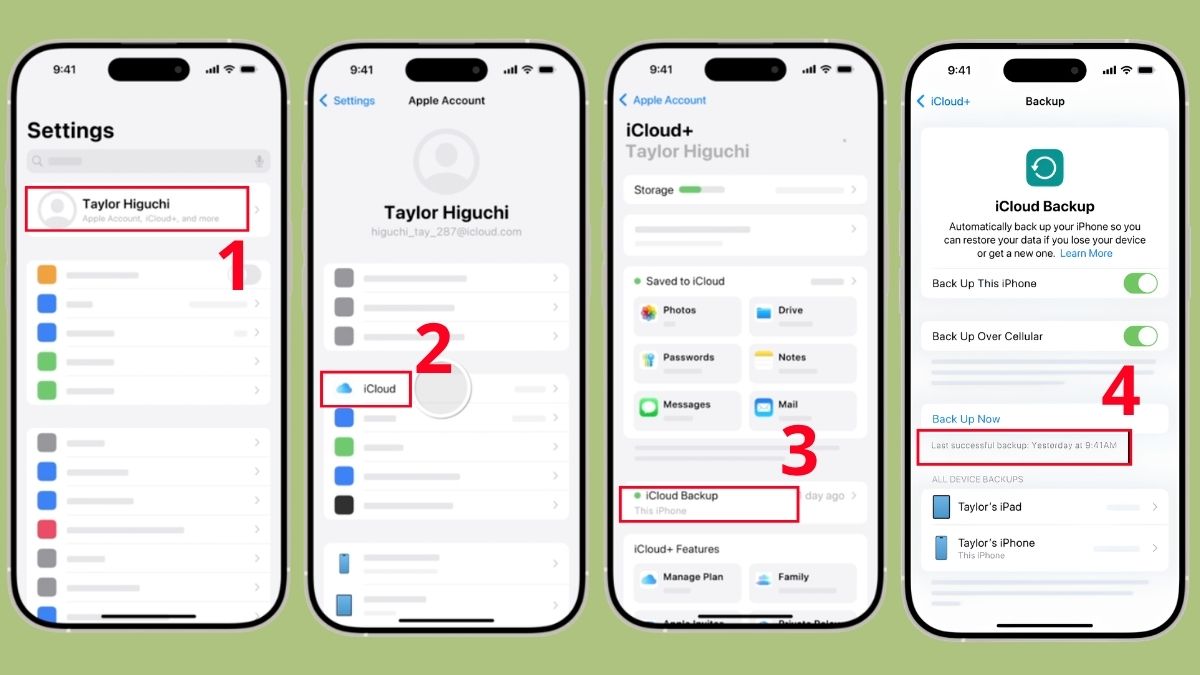 Khôi phục video đã xóa vĩnh viễn bằng iCloud bước 1