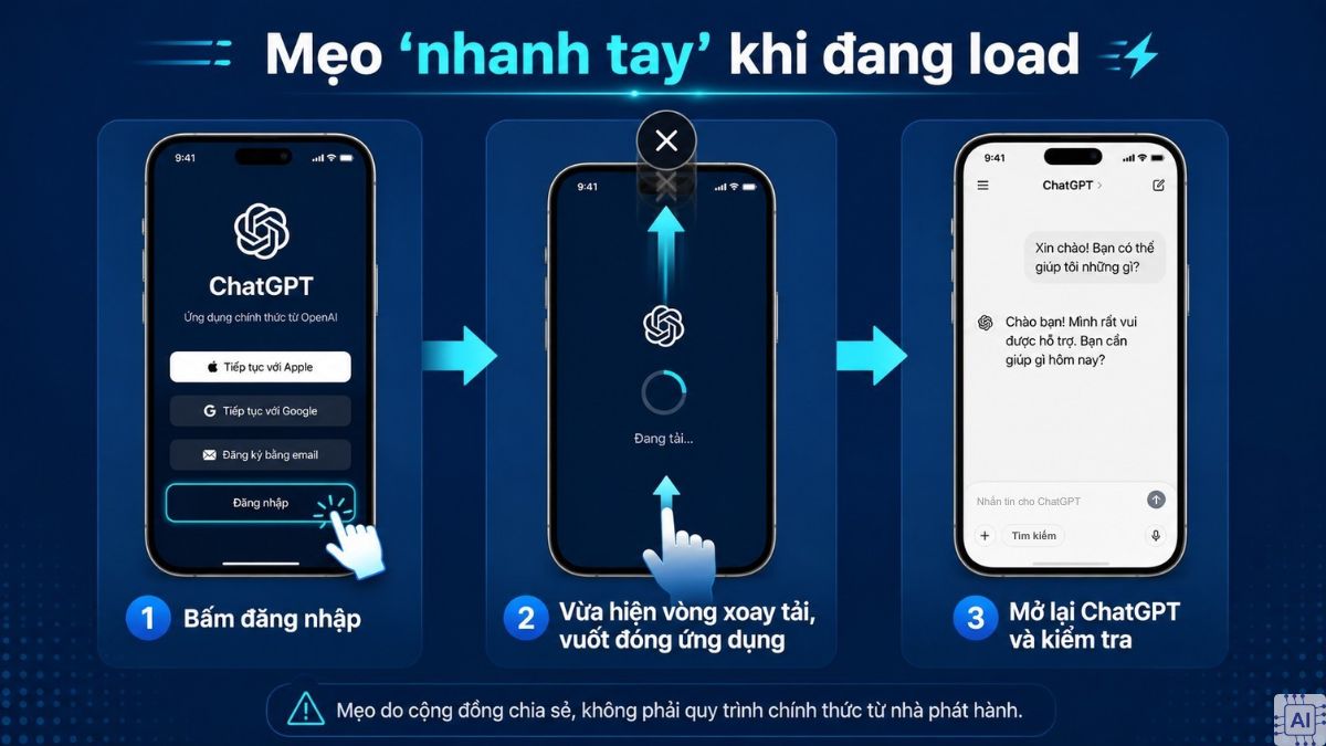 khắc phục lỗi không đăng nhập được ChatGPT trên điện thoại bị lỗi 403