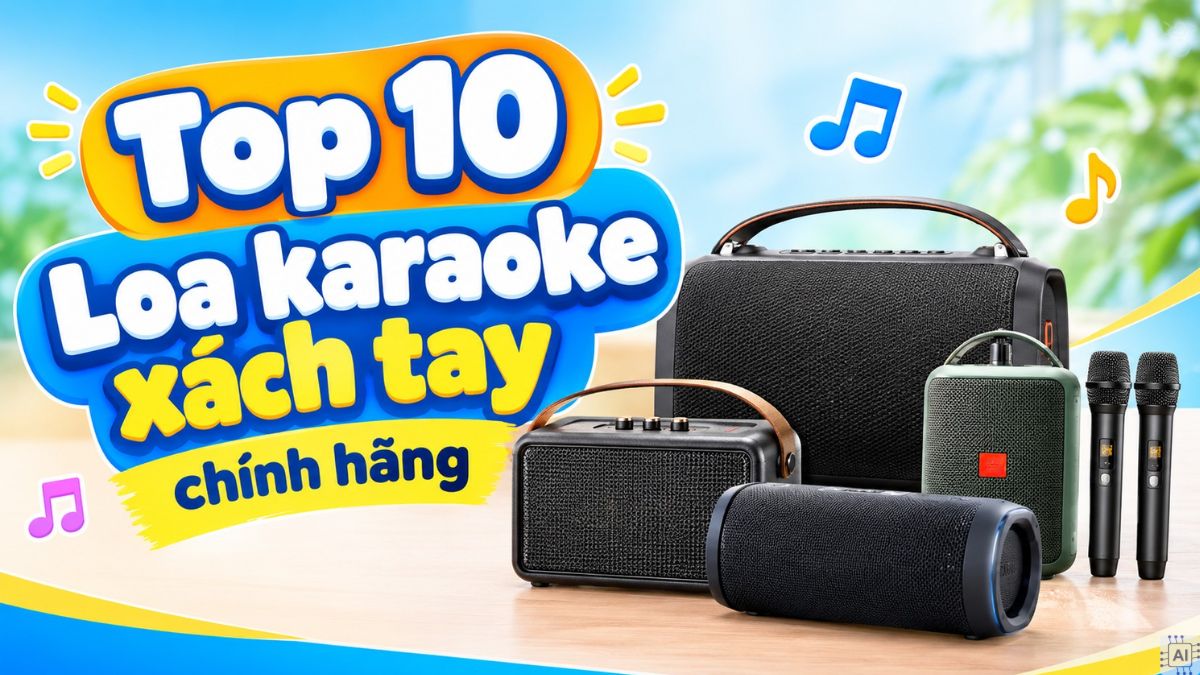 Top 10 Loa karaoke xách tay chính hãng tốt trong năm 2026